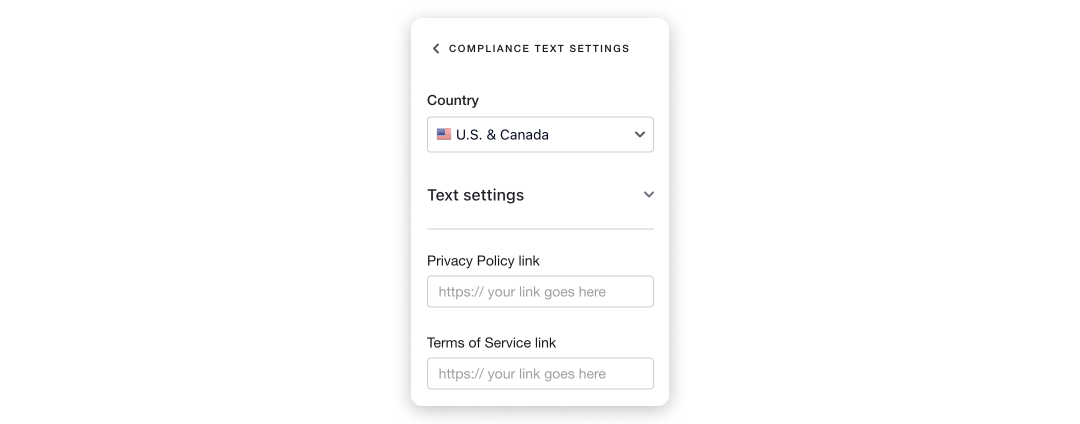 Compliance links