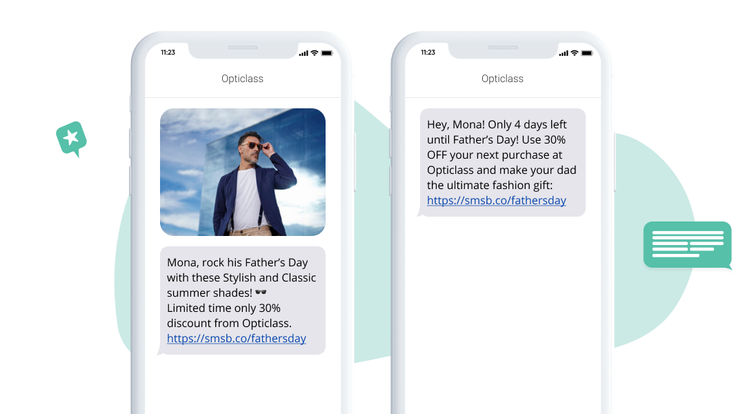 Father's Day SMS Template