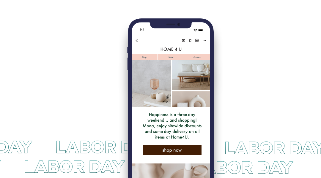 Labor Day Email Template