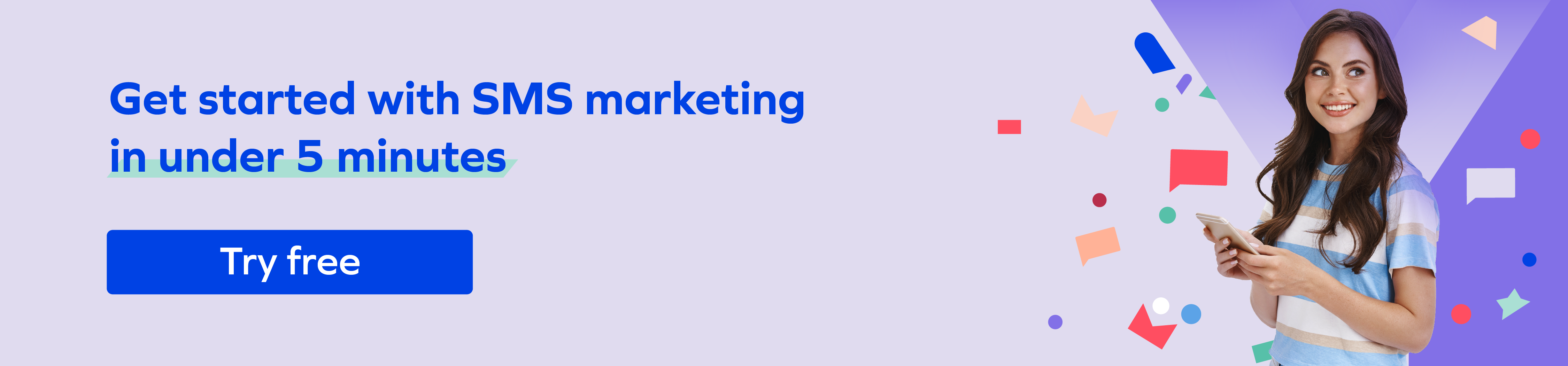 SMS marketing template